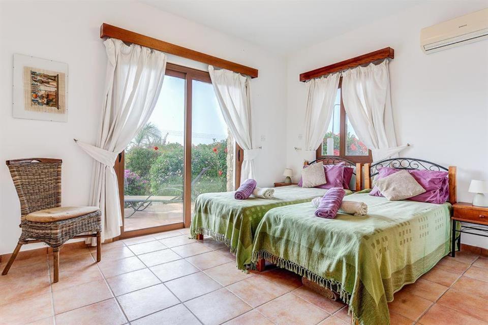 Argaka Beachfront Villa Paphos Exterior foto